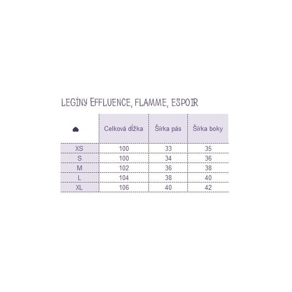 Legíny Effluence, velikost S-image-4