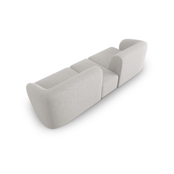 Светлосив шенилов диван 246 cm Paolo – Milo Casa-image-3