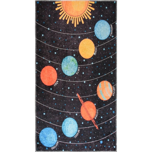 Детско килимче за игра подходящо за пране 100x160 cm Solar System – Vitaus