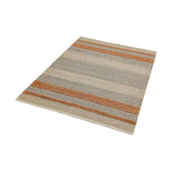 Кафяво-оранжев килим , 160 x 230 cm Fields - Asiatic Carpets-image-2