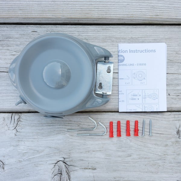 Сива стенна сушилня за дрехи 30 m – Addis-image-3