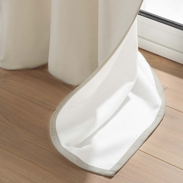 Бежово термо перде от микрофибър 135x260 cm Micropolar – douceur d'intérieur-image-3