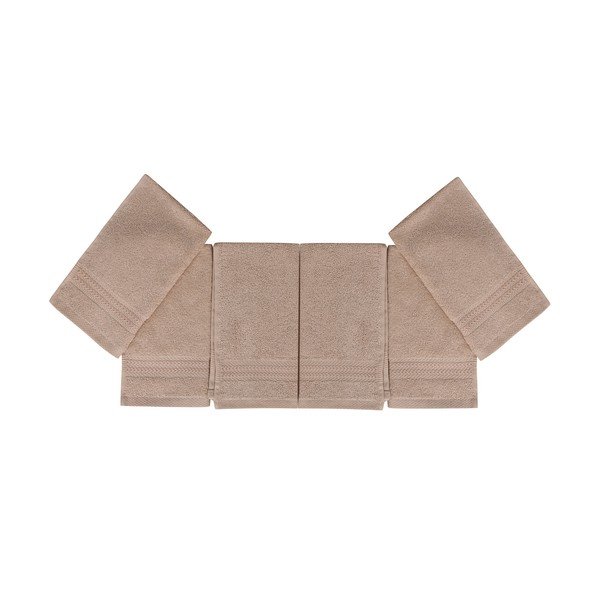 Комплект от 6 бежови кърпи за баня, 50 x 30 cm Rainbow - Unknown-image-2