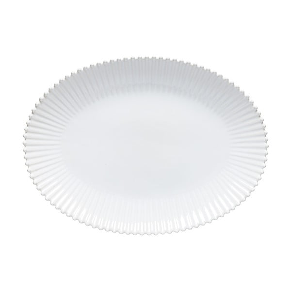 Бяла керамична чиния за сервиране 37x51 cm Pearl - Costa Nova
