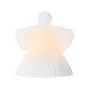 Бяла светлинна декорация ø 11,5 cm Asta - Sirius