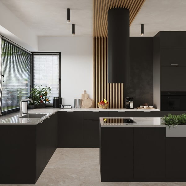 Осветително тяло за таван в черен и сребрист цвят Crown – Sollux-image-4