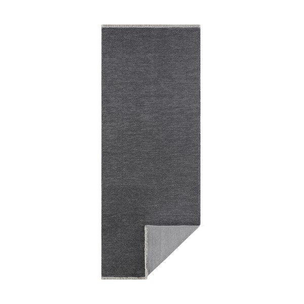 Сив двустранен мокет , 80 x 300 cm Duo - Hanse Home-image-2