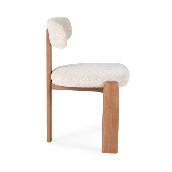 Кремави тапицирани трапезни столове в комплект 2 бр. Nadia – MOME-image-3