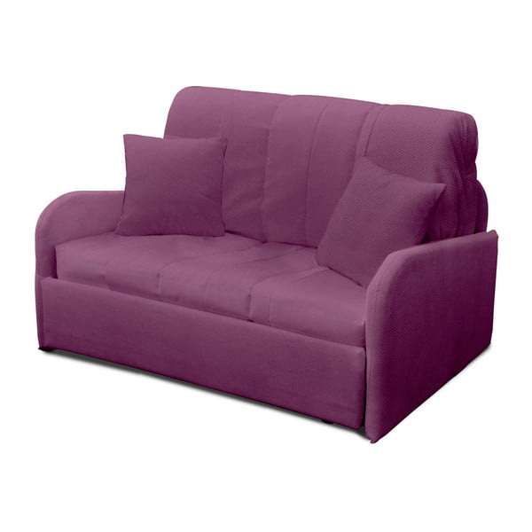 Fialová dvoumístná rozkládací pohovka 13Casa Paul-image-3