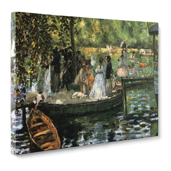 Obraz La Grenouillére - Pierre Auguste Renoir, 50x70 cm