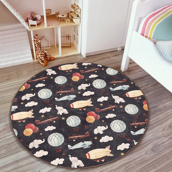 Детски килим ø 100 cm Comfort - Mila Home-image-3
