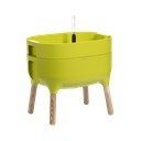 Пластмасов самонапояващ се съд за отглеждане на растения Urbalive – Plastia