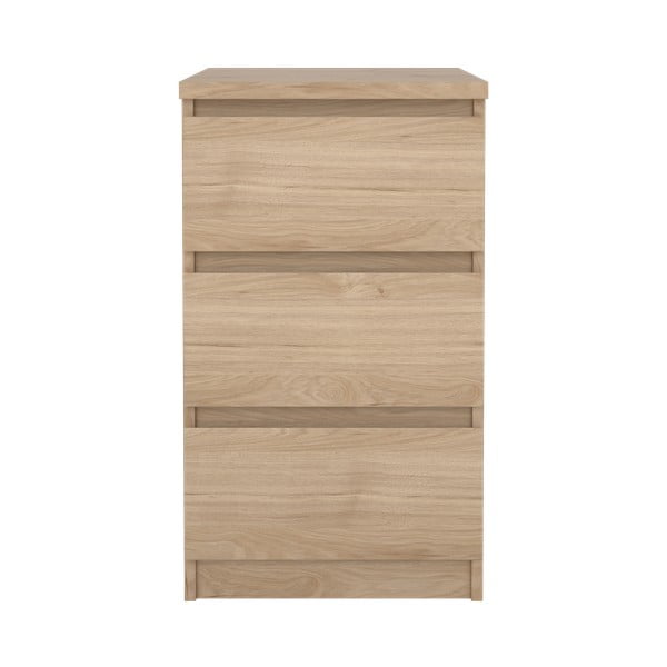 Скрин от дъбов декор в естествен цвят 40x70x50 cm Naia – Tvilum