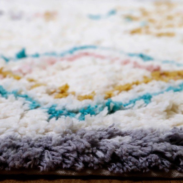 Пъстър памучен килим ръчна изработка , 100 x 160 cm Milko - Nattiot-image-1