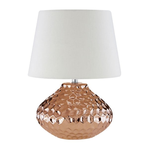 Настолна лампа с основа в цвят на мед Jen - Premier Housewares
