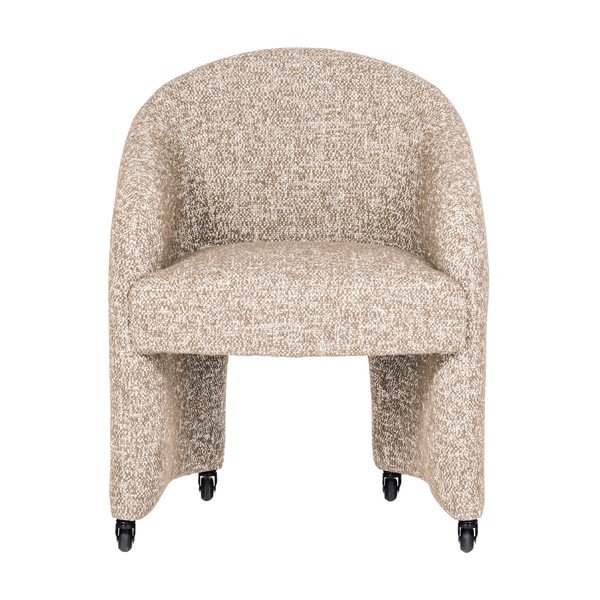 Бежов тапициран офис стол Cordo – WOOOD-image-2