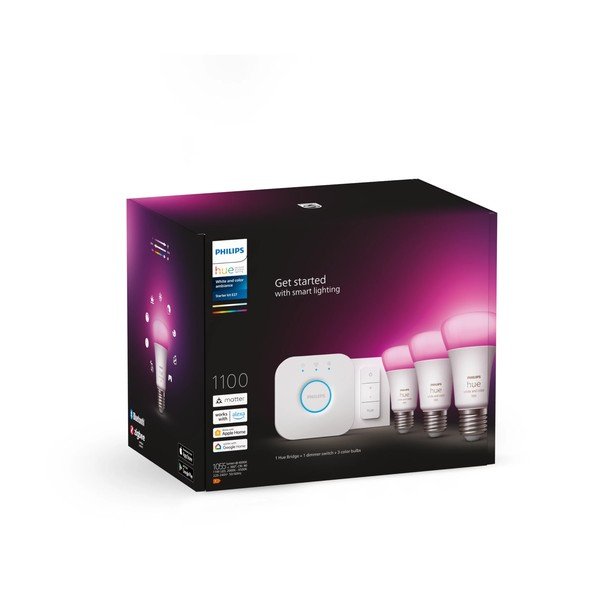 Smart стартов пакет 5 бр. E27, 11 W White and color ambiance – Philips Hue-image-2