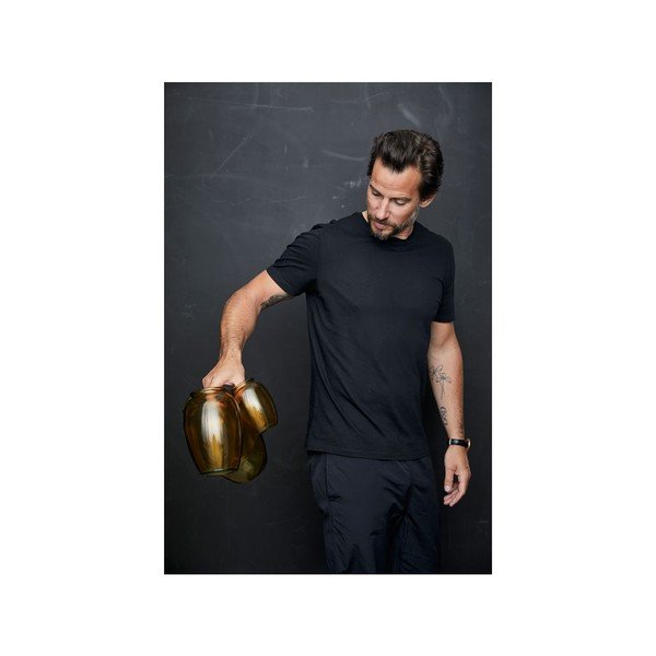 Ваза от жълто стъкло, ø 17,5 cm Kusintha - Bitz-image-2