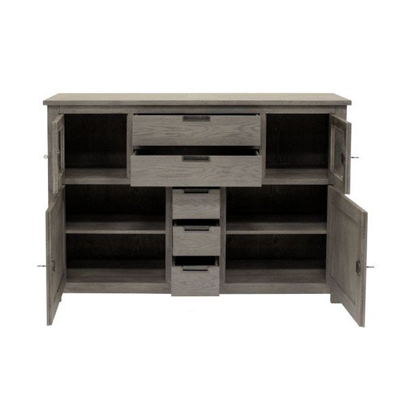 Komoda Cross Smoked, 156x110x45 cm-image-4