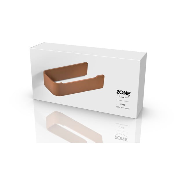Стенен метален държач за тоалетна хартия теракотен Ume – Zone-image-2