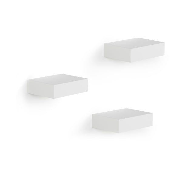 Бели рафтове в комплект от 3 части 11 cm Showcase - Umbra
