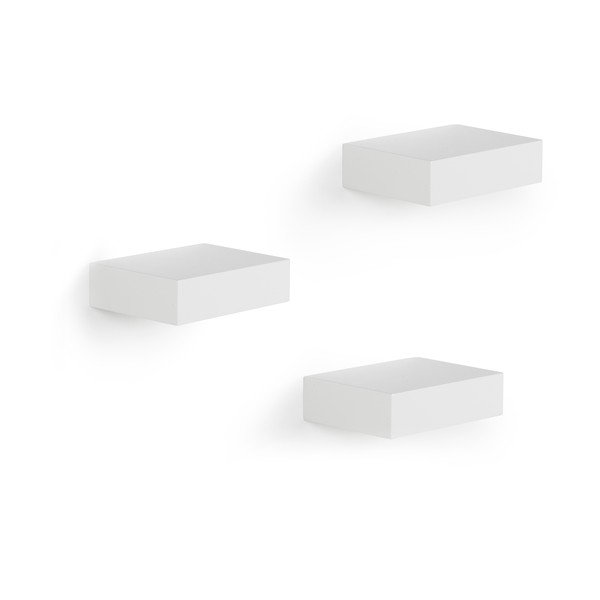 Бели рафтове в комплект от 3 части 11 cm Showcase - Umbra