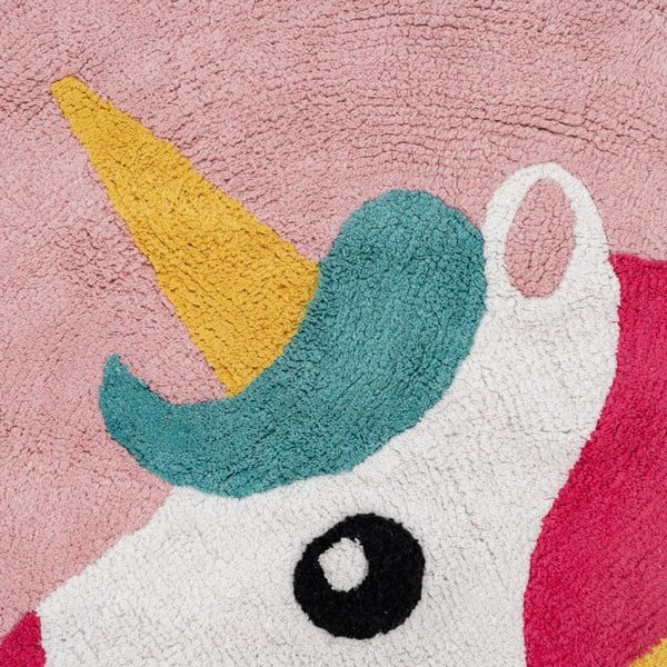 Памучен детски килим ø 100 cm Unicorn – Ixia-image-3