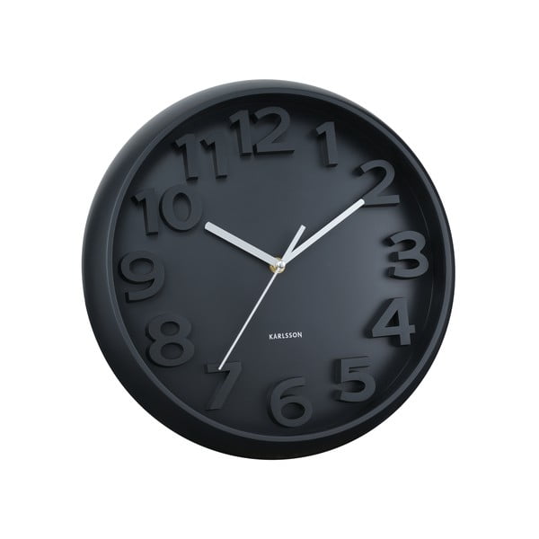 Стенен часовник ø 33,5 cm Elevated Classic Numbers – Karlsson-image-2