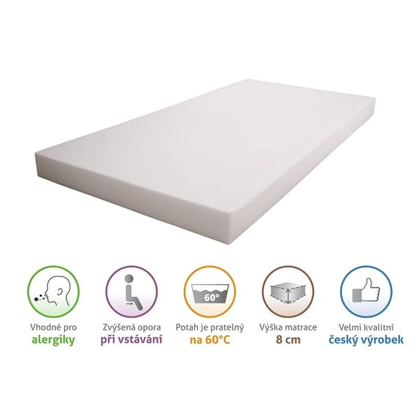 Детски матрак 60x120 cm Bella Baby - B.E.S.-image-2