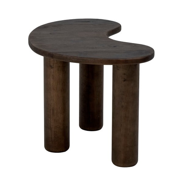 Тъмнокафява масичка за кафе от масивно каучуково дърво 36x53 cm Luppa – Bloomingville-image-3