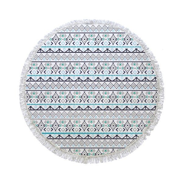 Kruhová plážová osuška La Chanta Takzuro Round Beach Towel, ⌀ 1,5 m