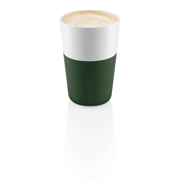 Бяло-зелени порцеланови чаши в комплект от 2 броя 350 ml – Eva Solo