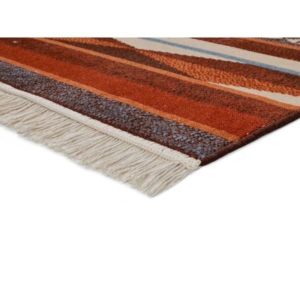 Червен килим Кавказ Ивици, 160 x 230 cm - Universal-image-2