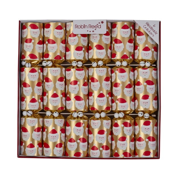 Коледни крекери в комплект от 6 бр. Racing Santa – Robin Reed