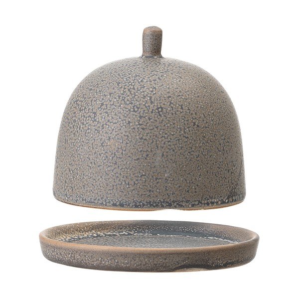 Сив каменоделски съд за масло Kendra - Bloomingville-image-2