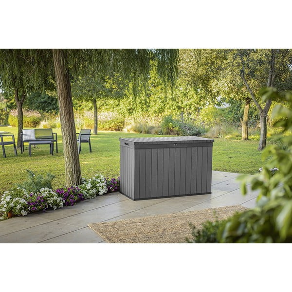 Сива градинска кутия за съхранение Darwin – Keter-image-2