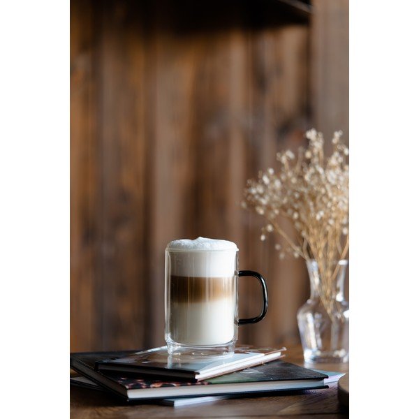 Стъклени чаши в комплект 2 бр. 350 ml Carbon – Vialli Design-image-4