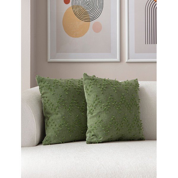 Калъфки за възглавници в комплект от 2 бр. 43x43 cm Tuffet – Mioli Decor-image-3