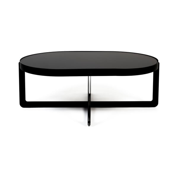 Черна масичка за кафе 68x102 cm Centre – Zuiver-image-1