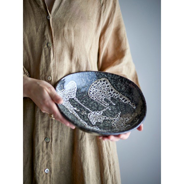 Глинена декоративна купа ø 24 cm Sway – Bloomingville-image-2