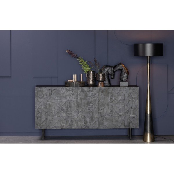 Дървен свещник Blaze - BePureHome-image-1