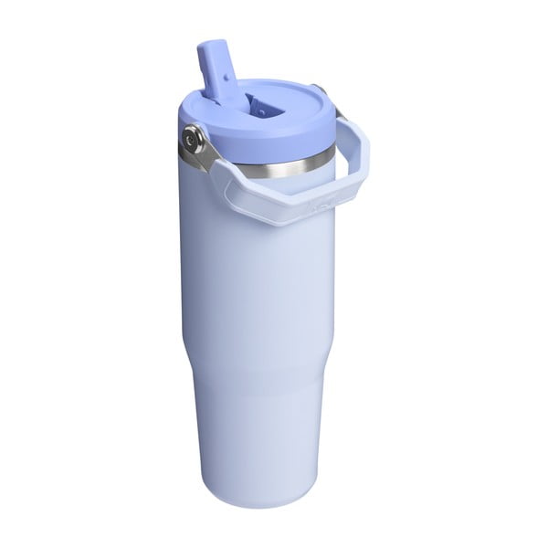 Лилав термос от неръждаема стомана 890 ml IceFlow™ Flip Straw 2.0 Tumbler Dew Drop – Stanley-image-2
