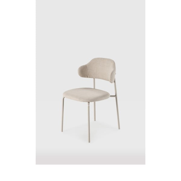 Кремави трапезни столове в комплект от 4 бр. Adriel – Marckeric-image-1