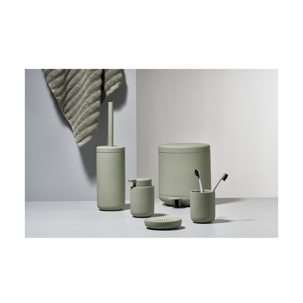 Светлозелен порцеланов сапун Ume - Zone-image-3