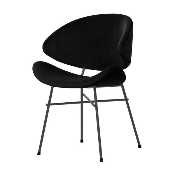Черен стол с черни крака Cheri - Iker