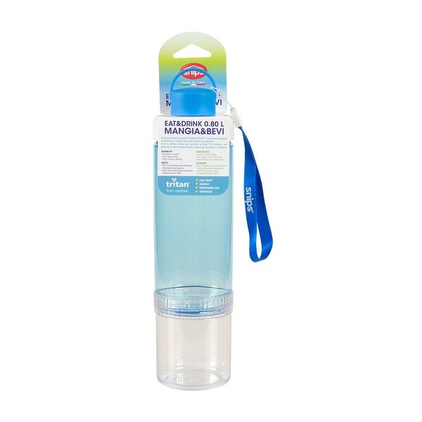 Синя бутилка за вода , 750 ml Eat&Drink - Snips-image-1