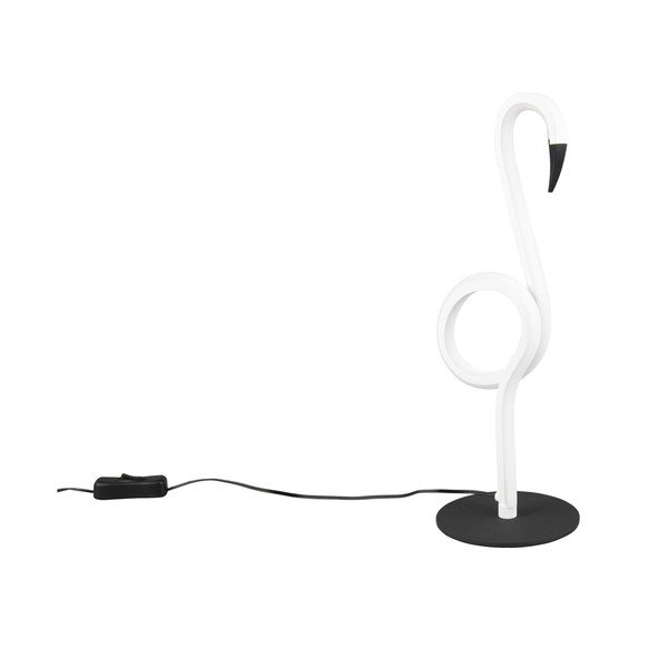 Бяла LED настолна лампа (височина 35 cm) Ingo – Reality-image-1