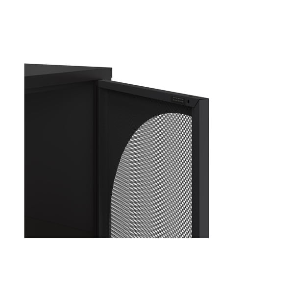 Черен скрин 160x90 cm Tayra – Marckeric-image-4