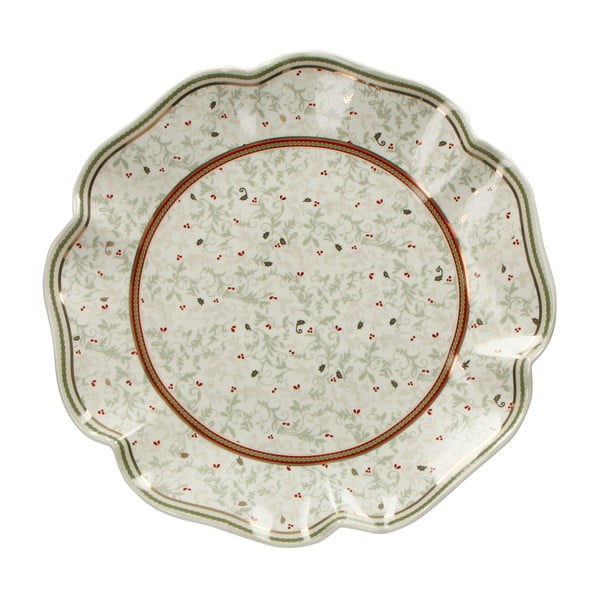 Порцеланова чиния с коледен мотив Piatto, ⌀ 31 cm Connubio - Brandani