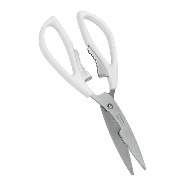 Бяла кухненска ножица от неръждаема стомана Ножица, дължина 21 cm - Metaltex